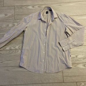 Hugo Boss men button down long sleeve shirt. Size: L.